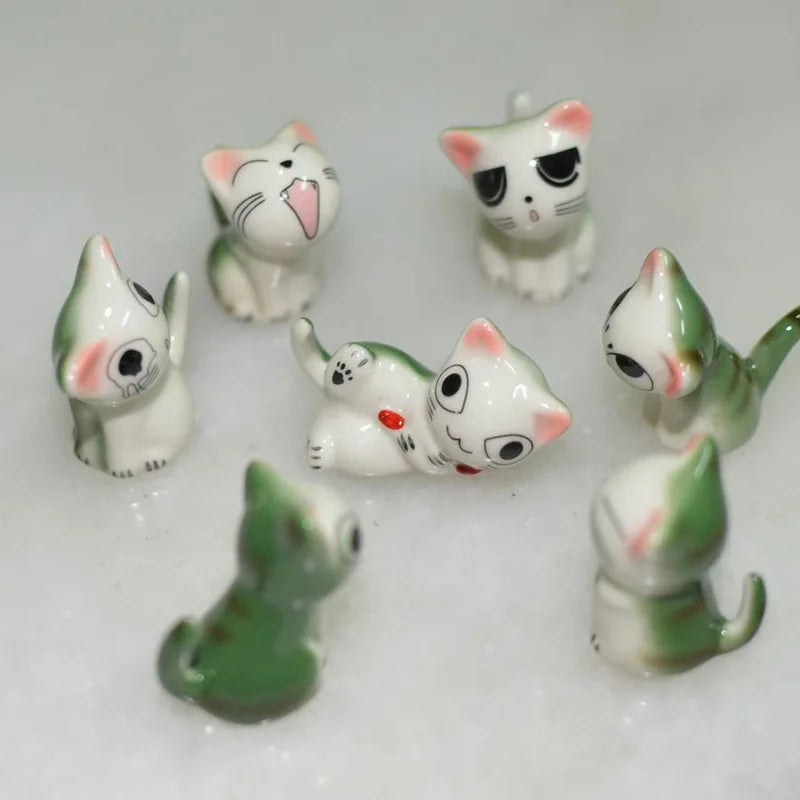 Cat Ceramic Chopsticks Rack Set by Cravinc