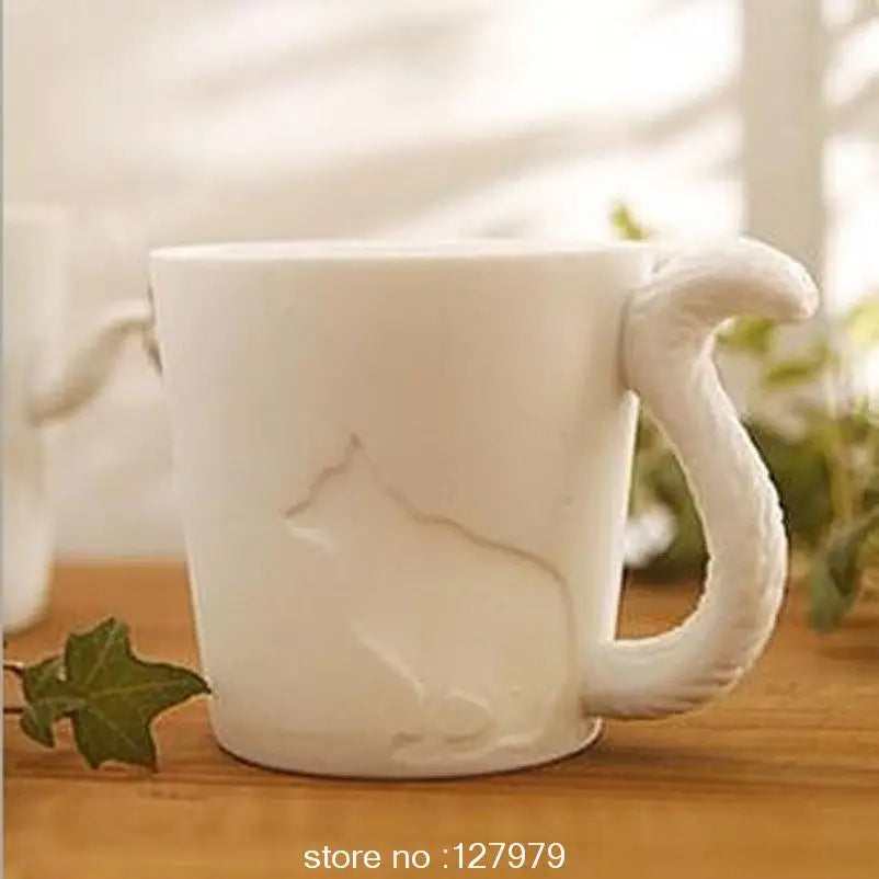 Ceramic Animal Trade Coffee Mug - Custom Embossed by Cravinc