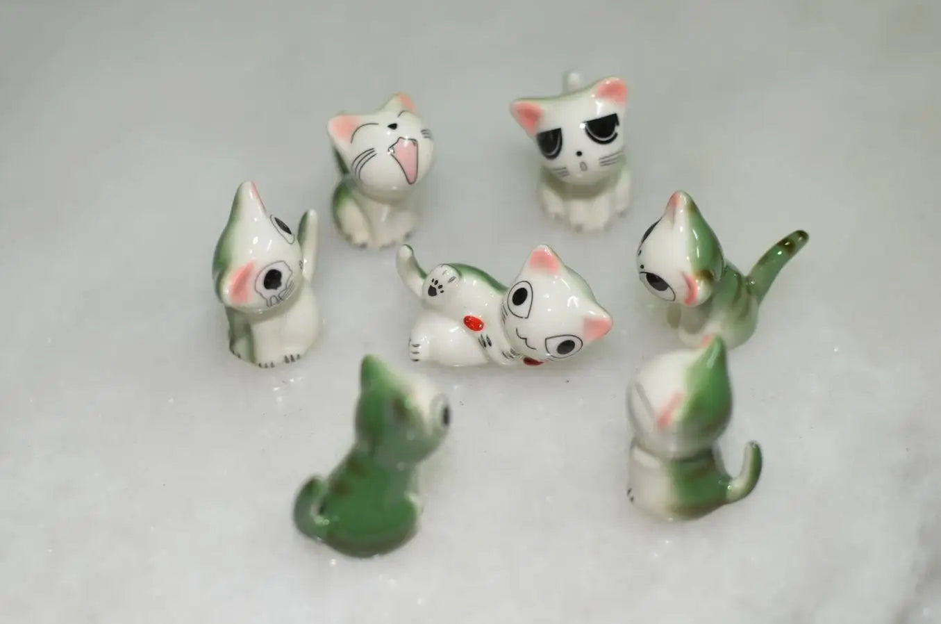 Cat Ceramic Chopsticks Rack Set by Cravinc