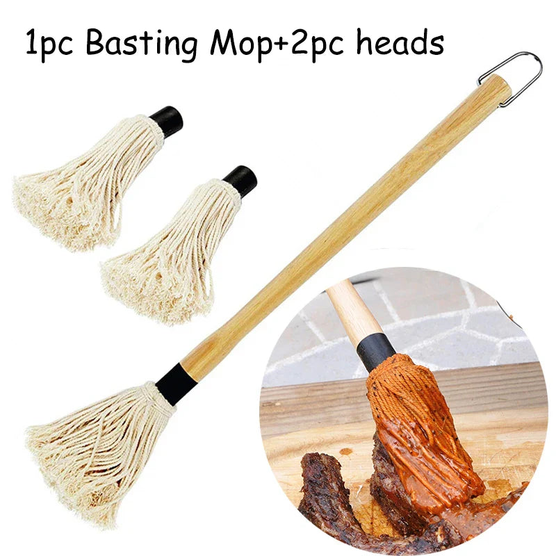 Cravinc 18" BBQ Basting Mop Brush