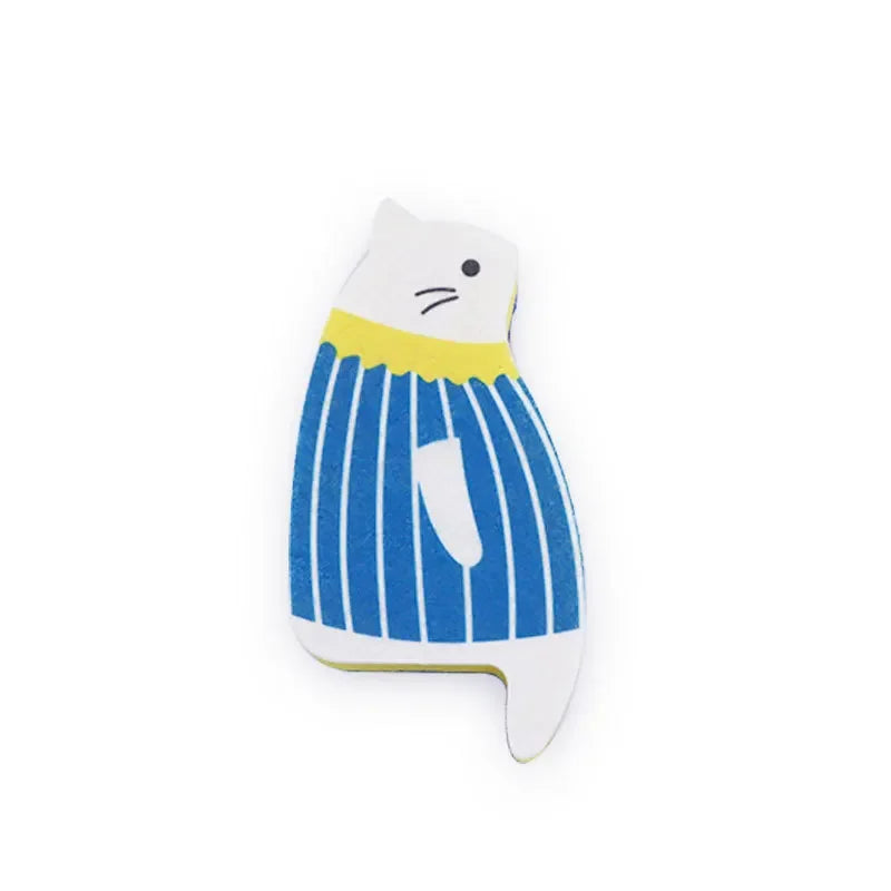 Cat Kitchen Dishwashing Sponge by Cravinc: Cute Cartoon Cleaning Cloth & Kitchen Supply