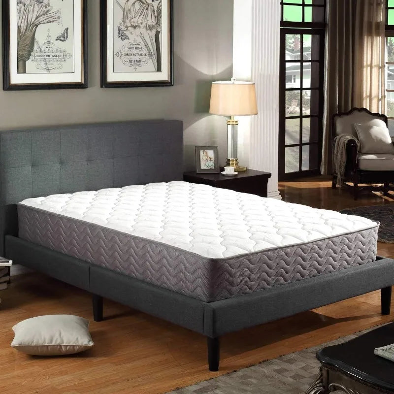 Cravinc 10" Queen Pocketed Coil Contour Mattress