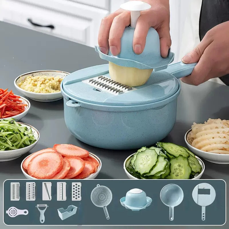 Cravinc  Vegetable Chopper Fruit Cutter Grater Slicer Dicer Gadget Kitchen Gadgets