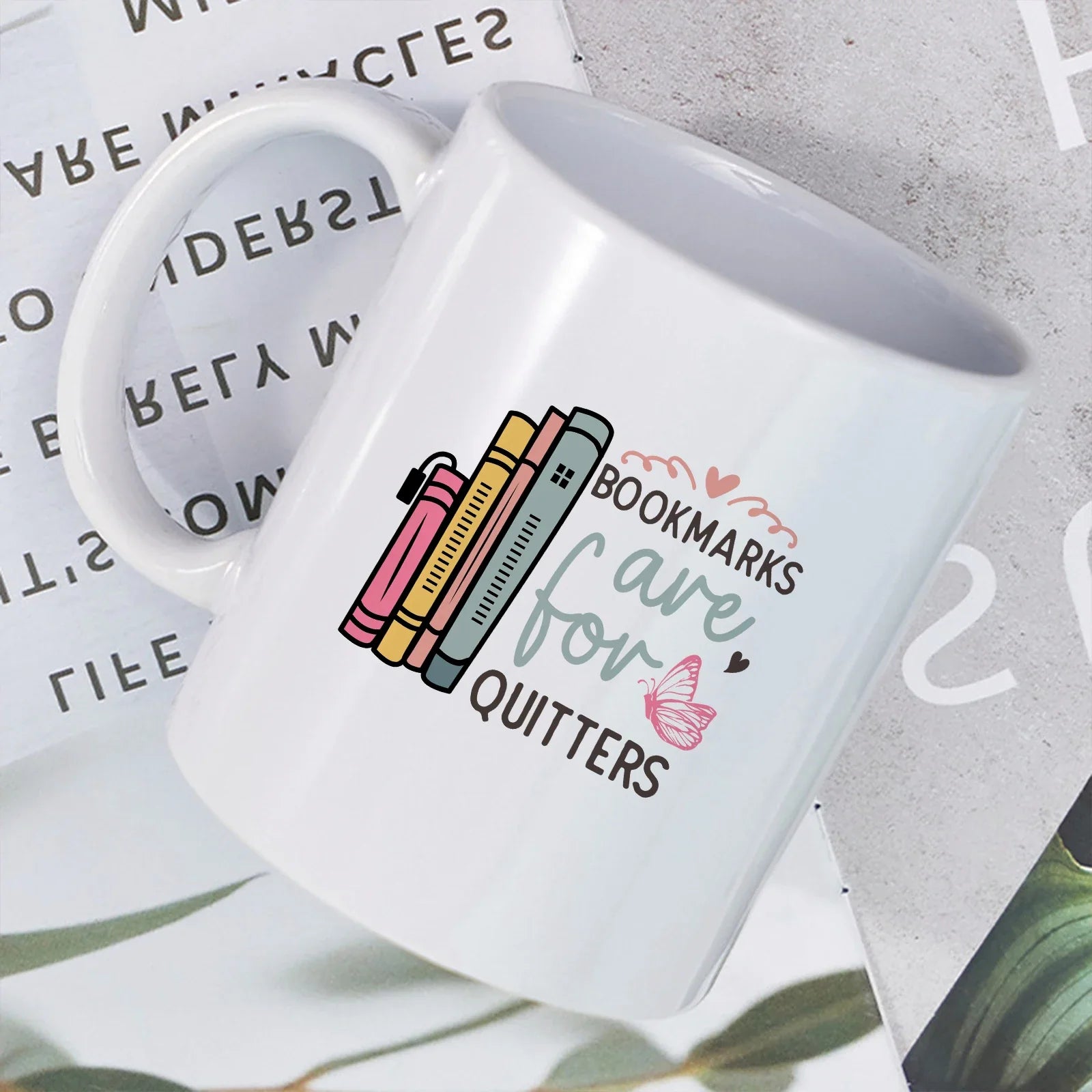 Cravinc 11oz Reading Lover Coffee Mug