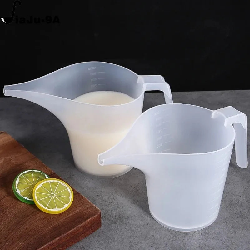 Cravinc 1000ML Graduated Funnel Jug Long Spout Measuring Cup Liquid Container