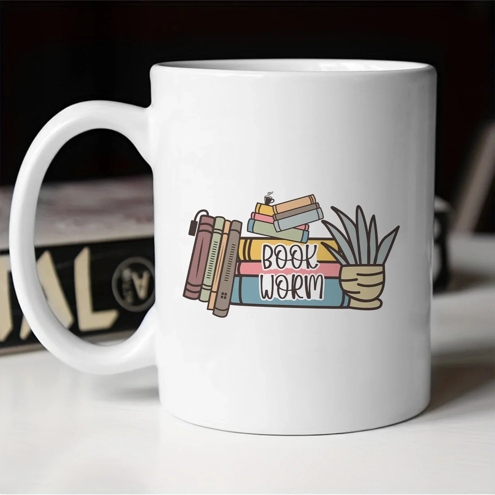 Cravinc 11oz Reading Lover Coffee Mug