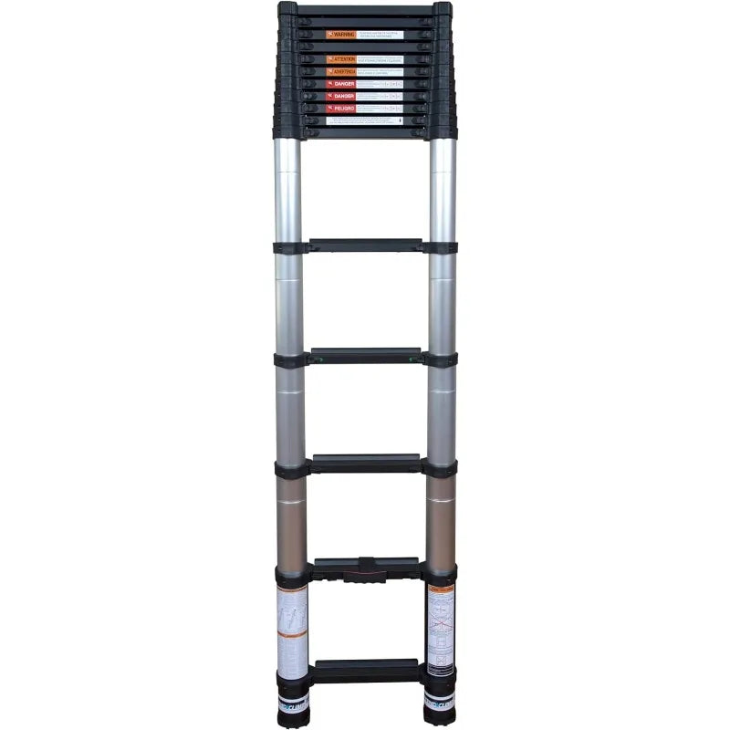 Cravinc 15.5ft Telescoping Ladder ANSI Type 1A-300lbs