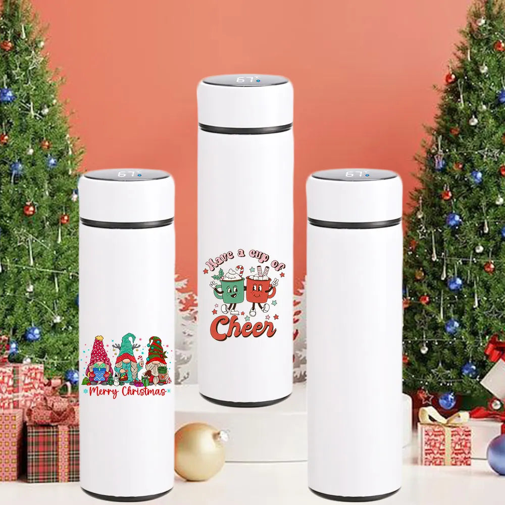 Cravinc 17oz Stainless Steel Smart Tumbler - Insulated Cup Gift