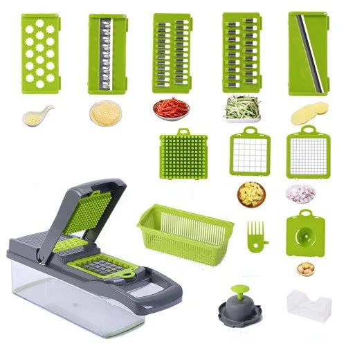 Cravinc  Vegetable Chopper Fruit Cutter Grater Slicer Dicer Gadget Kitchen Gadgets