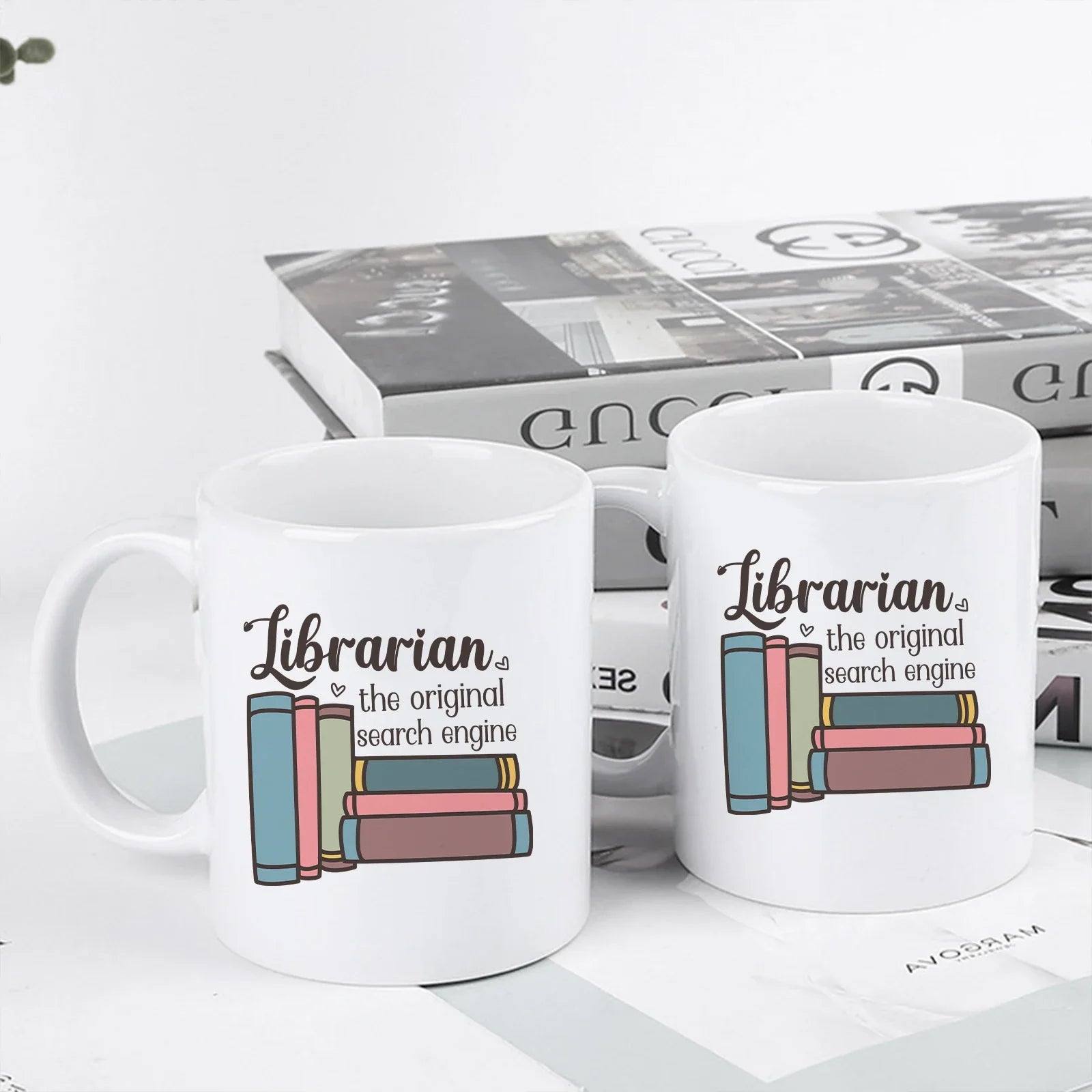 Cravinc 11oz Reading Lover Coffee Mug