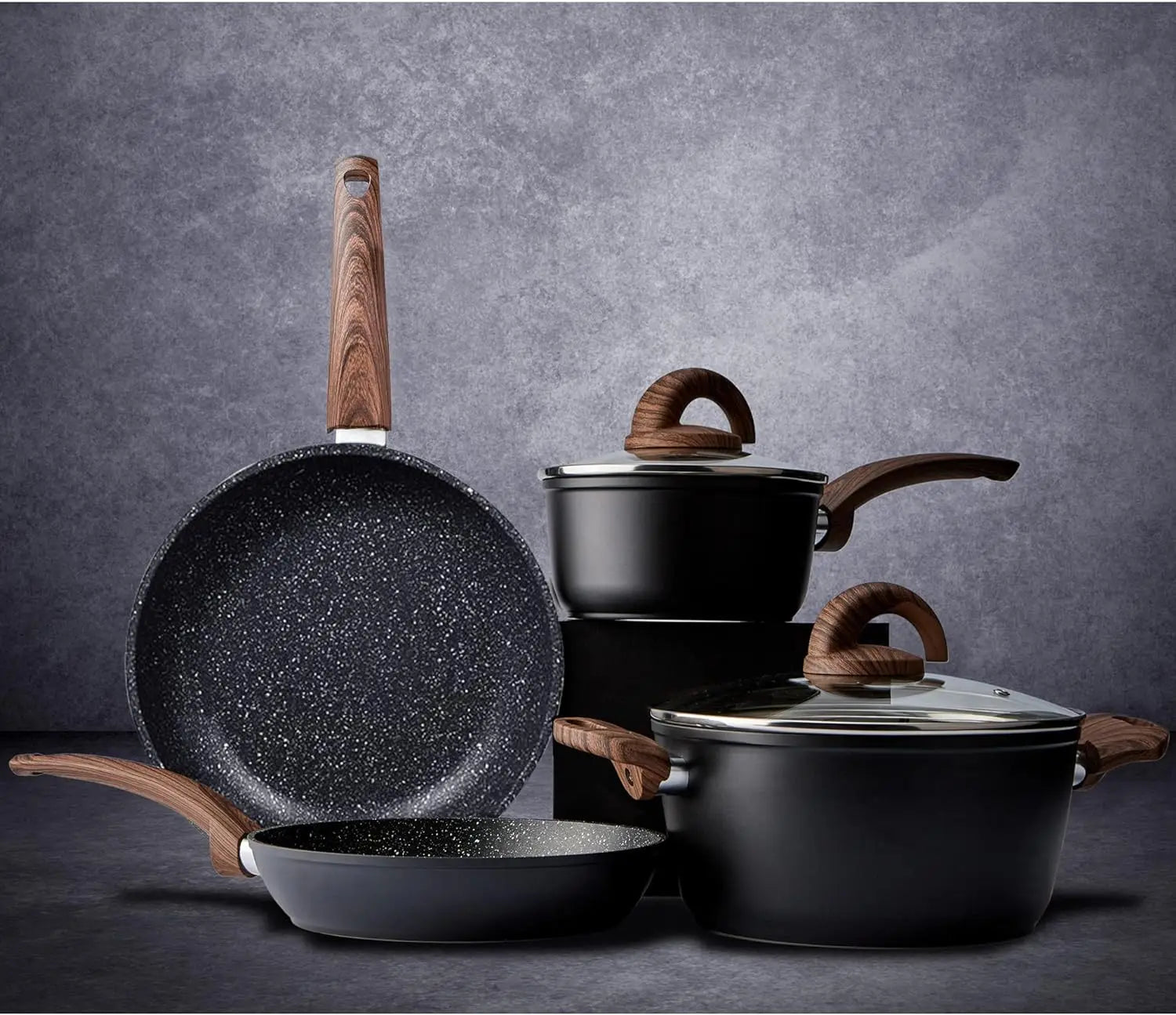 Cravinc™ Ceramic Non-Stick Pots and Pans Set