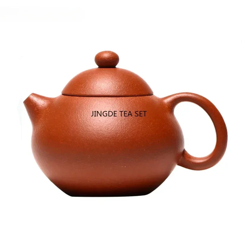 Cravinc 130ml Purple Clay Teapot Raw Ore Zhu Mud Zisha Filter Beauty Tea Kettle