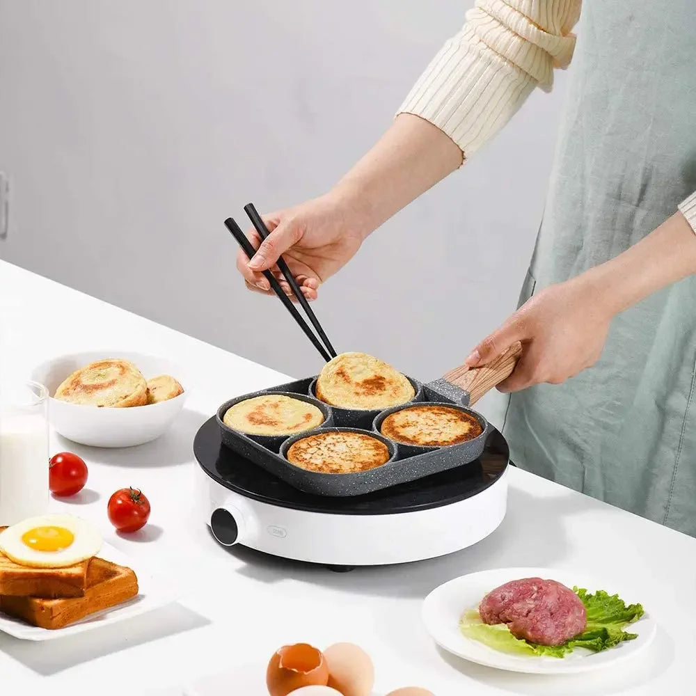 Cravinc™ 4-Hole Non-Stick Omelet Pan