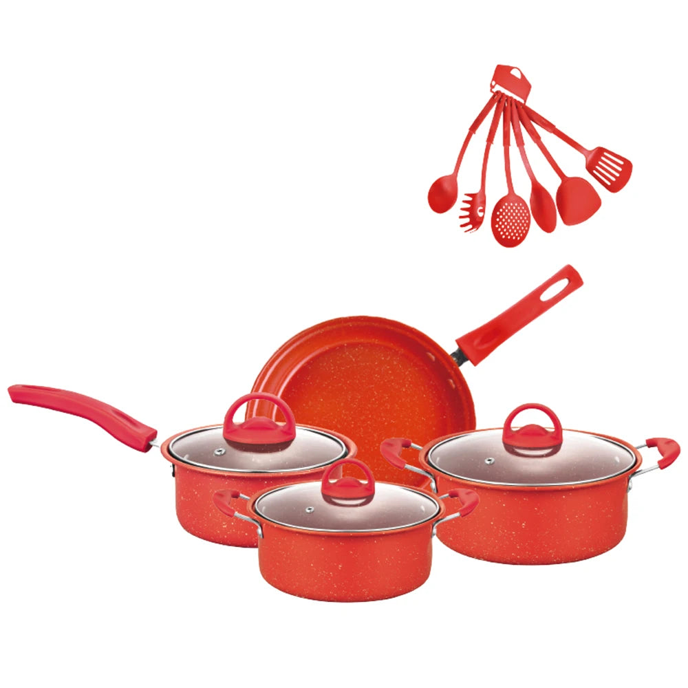 Cravinc™ 13-Piece Non-Stick Cookware Set