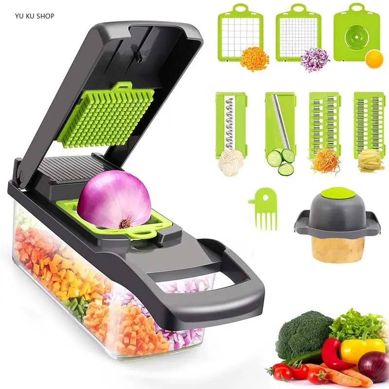 Cravinc  Vegetable Chopper Fruit Cutter Grater Slicer Dicer Gadget Kitchen Gadgets