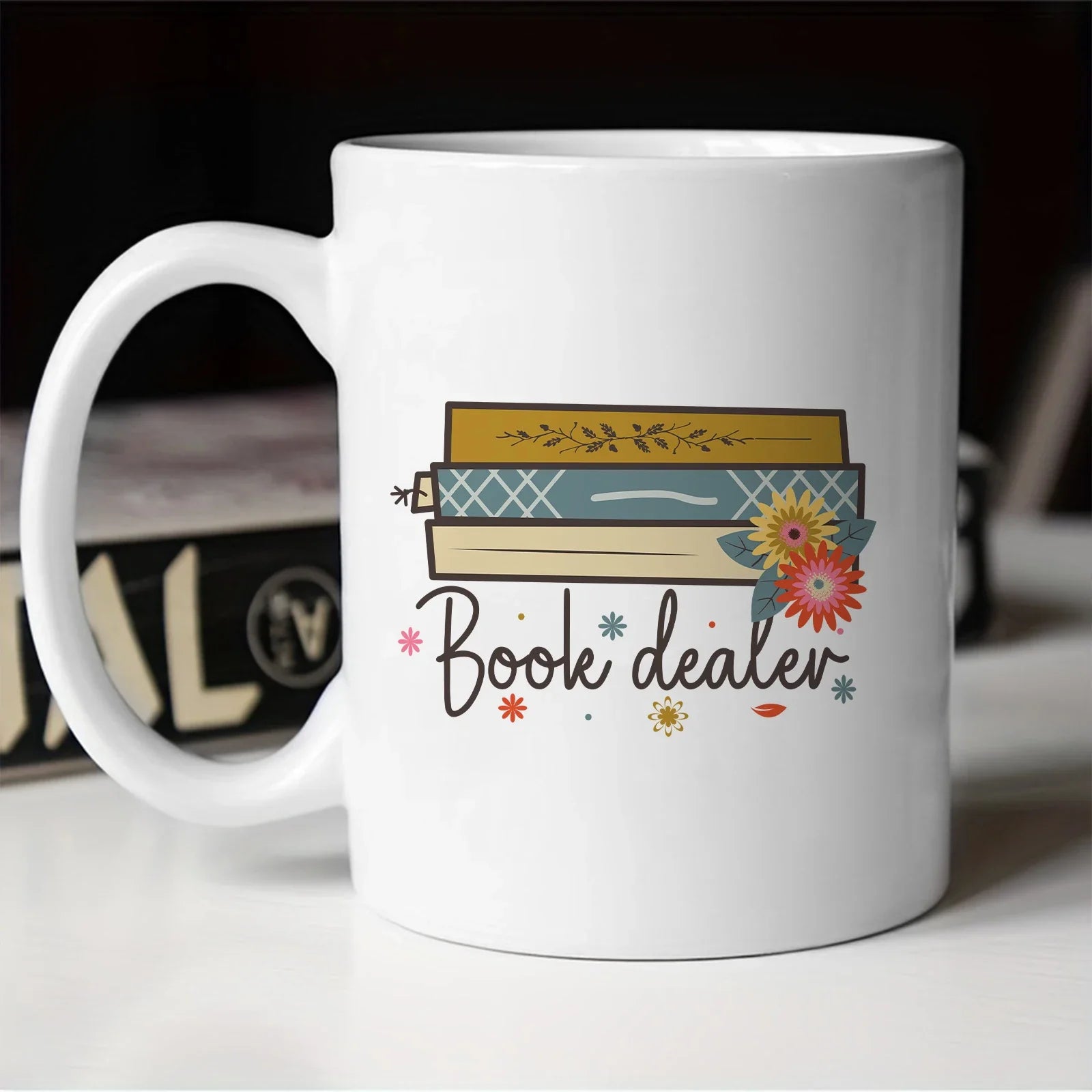 Cravinc 11oz Reading Lover Coffee Mug