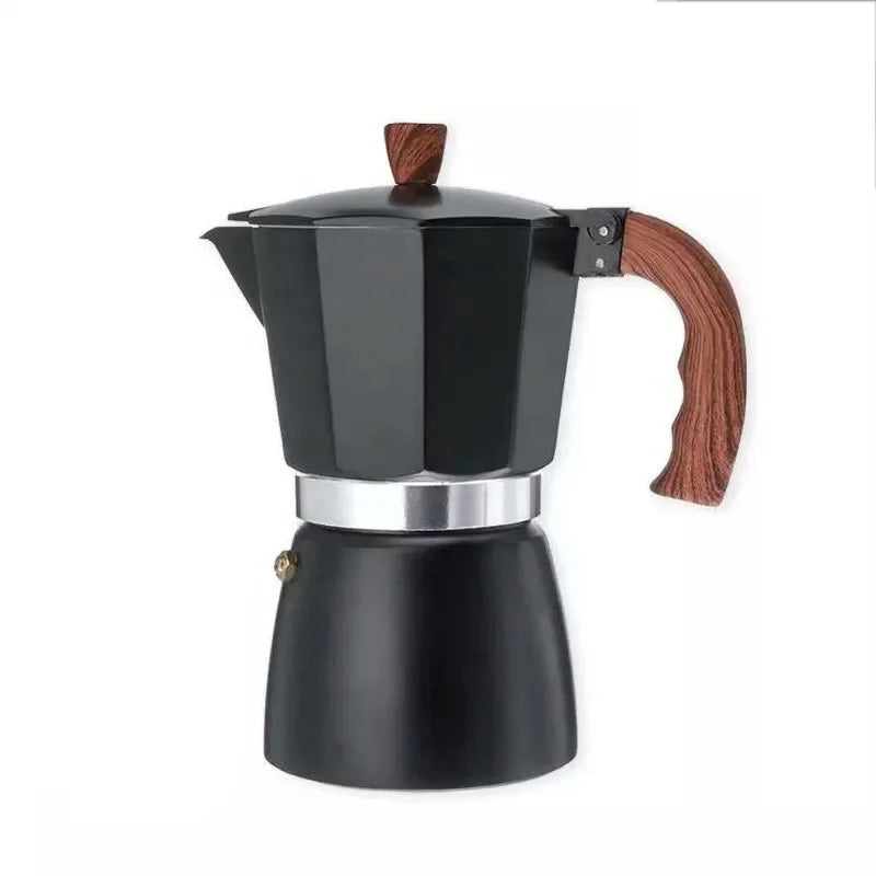 Cravinc 150ml Moka Pot Espresso Maker, Stovetop Coffee Percolator - Stovetop Manual Brewing