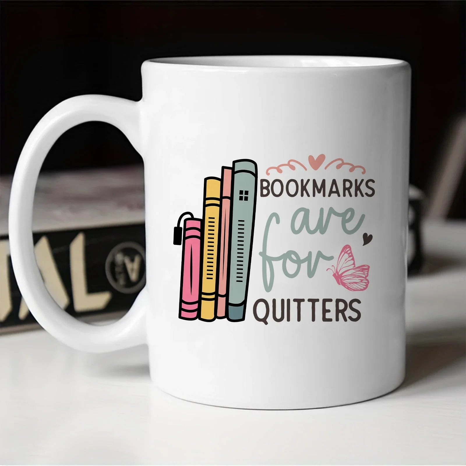 Cravinc 11oz Reading Lover Coffee Mug