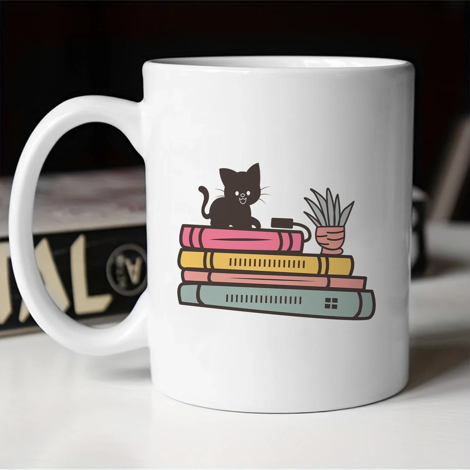 Cravinc 11oz Reading Lover Coffee Mug