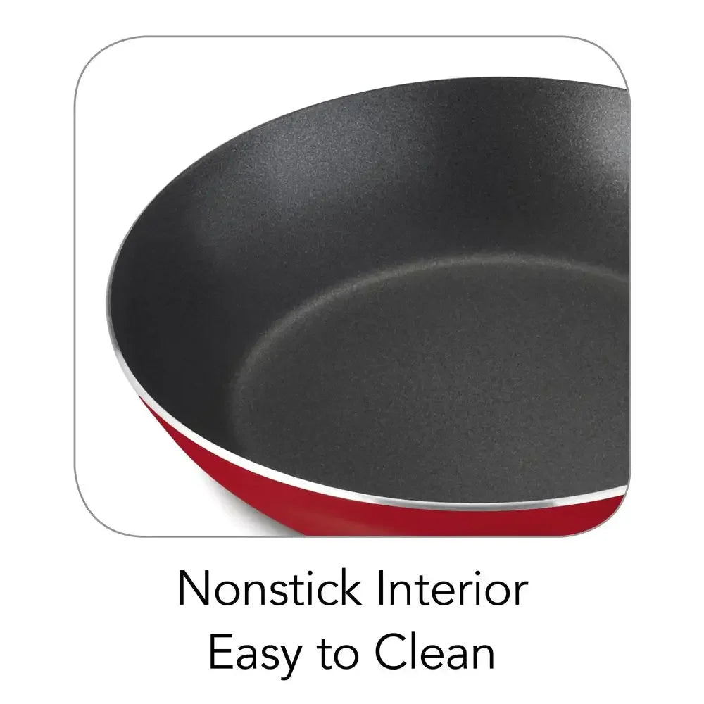 Cravinc™ 9-Piece Non-Stick Cookware Set (Red)