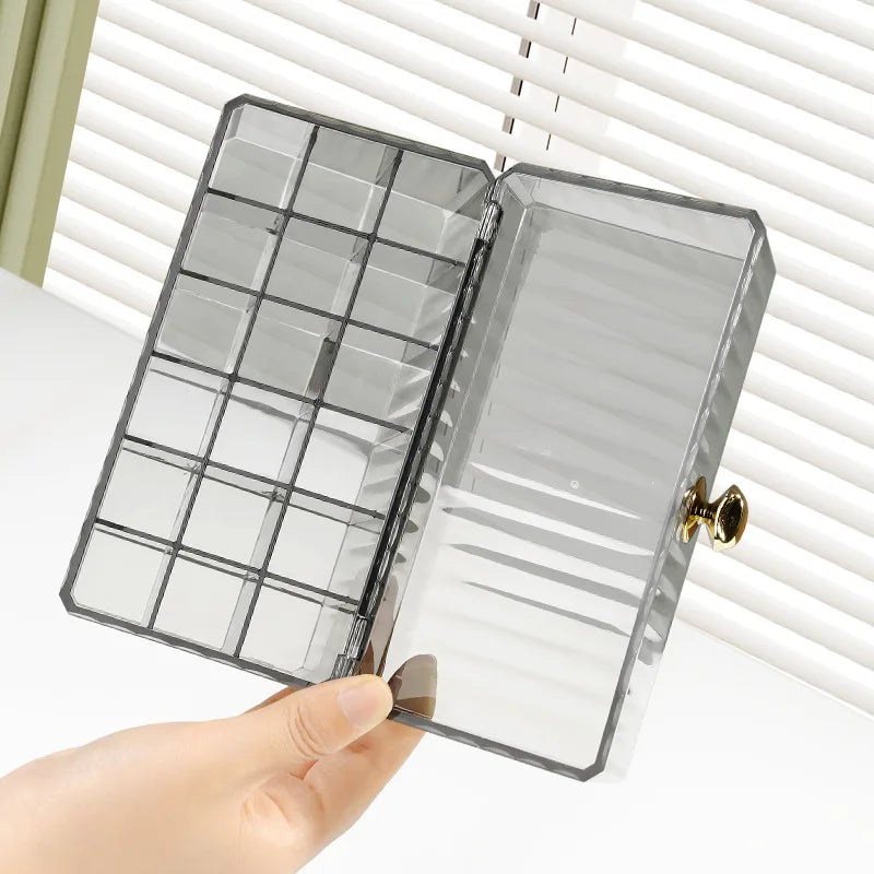 Cravinc 18-Grid Acrylic Lipstick Organizer Makeup Holder