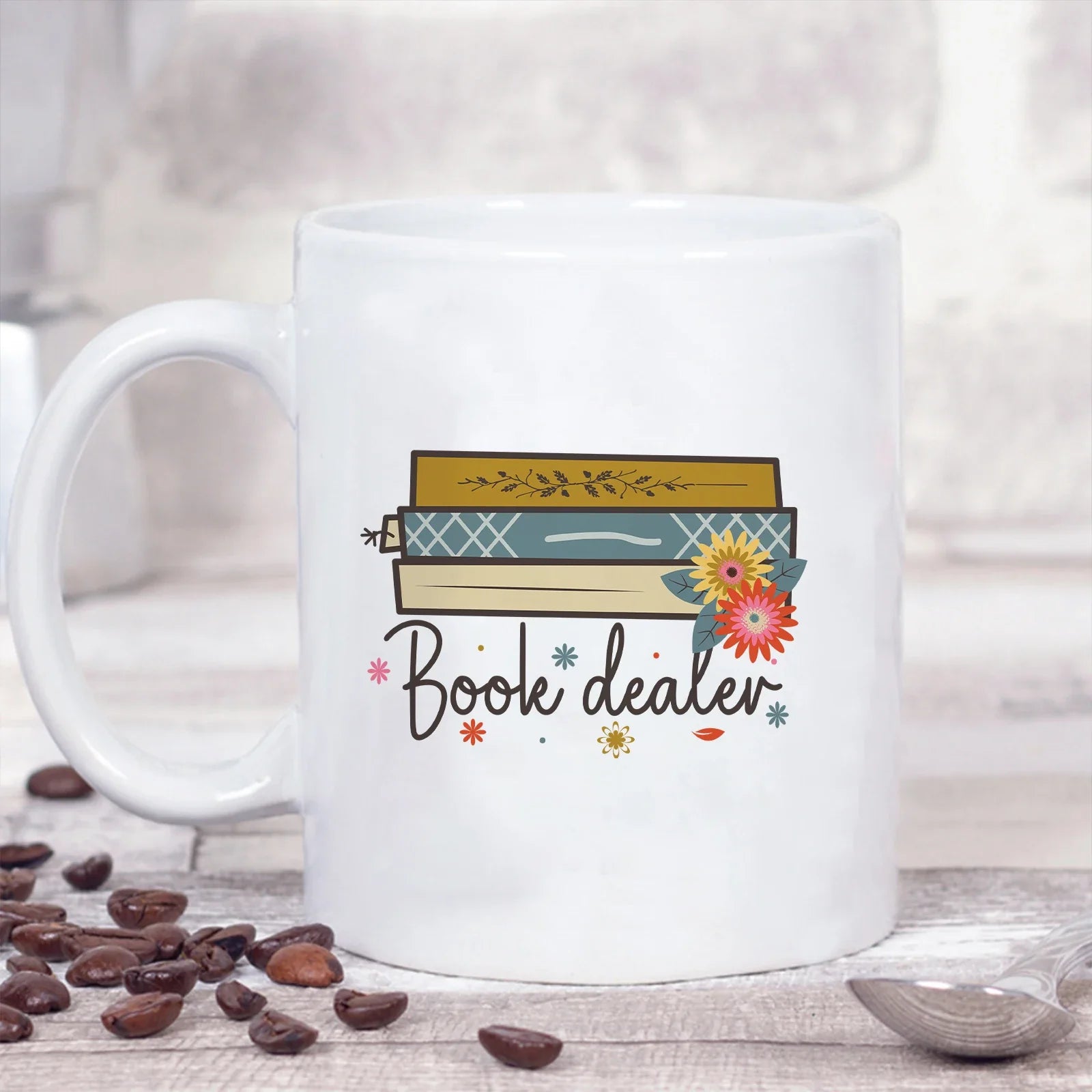 Cravinc 11oz Reading Lover Coffee Mug