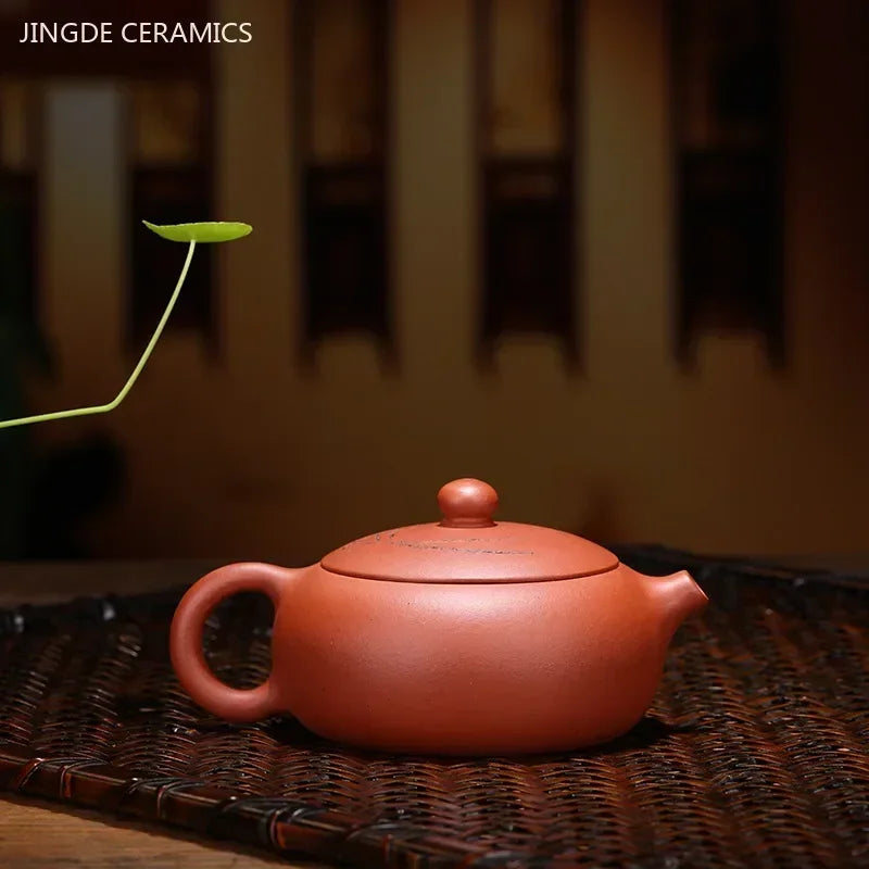 Cravinc 150ml Xishi Purple Clay Teapot Handmade Teaware Tea Ceremony Pots