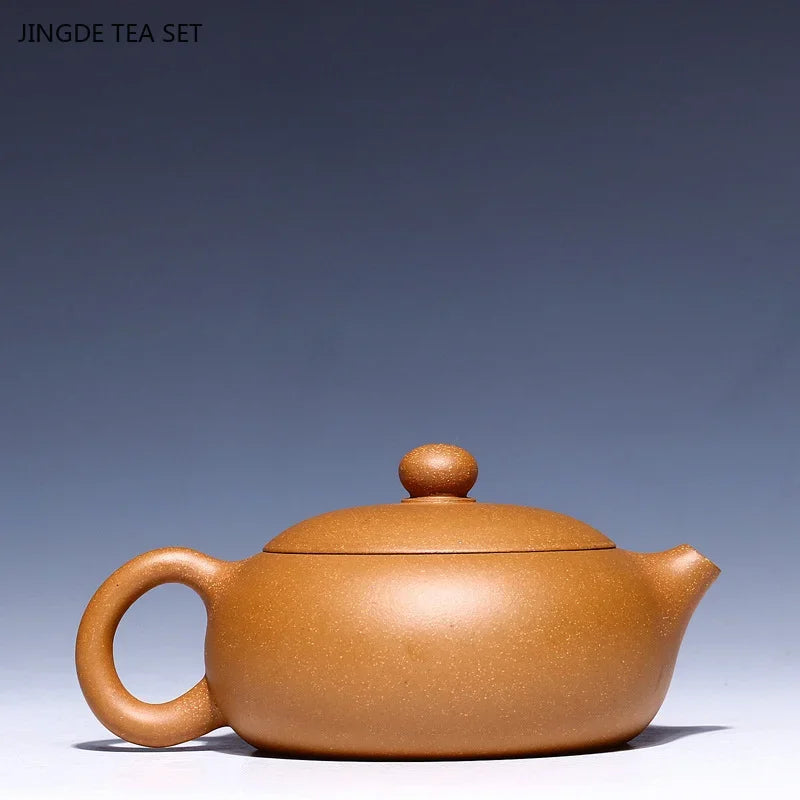 Cravinc 160ML Raw Ore Purple Clay Teapot Xishi Tea Set