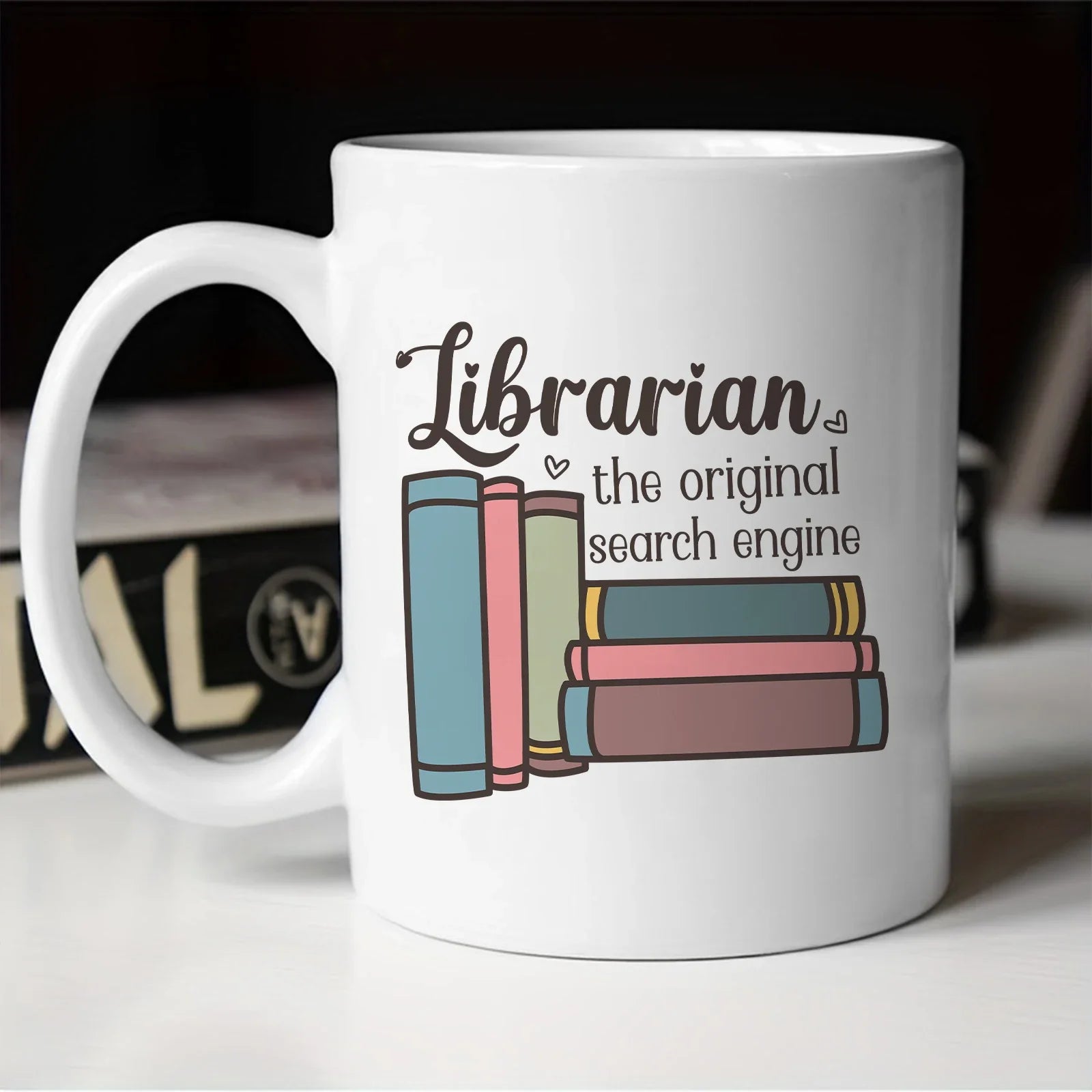 Cravinc 11oz Reading Lover Coffee Mug