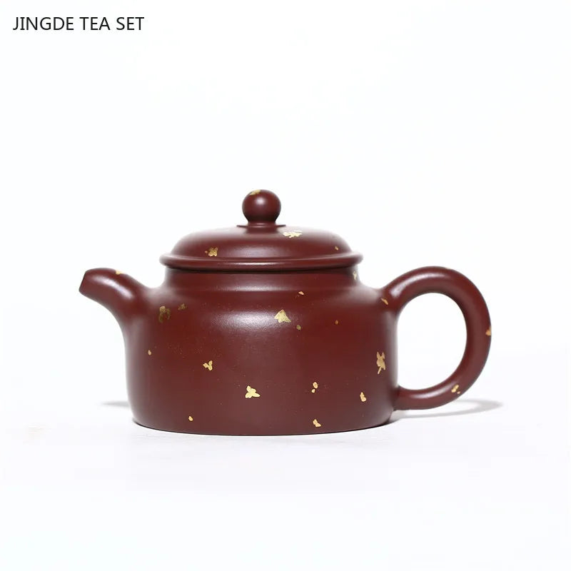 Cravinc 160ml Purple Clay Teapot: Original Handmade Zisha Tea Set