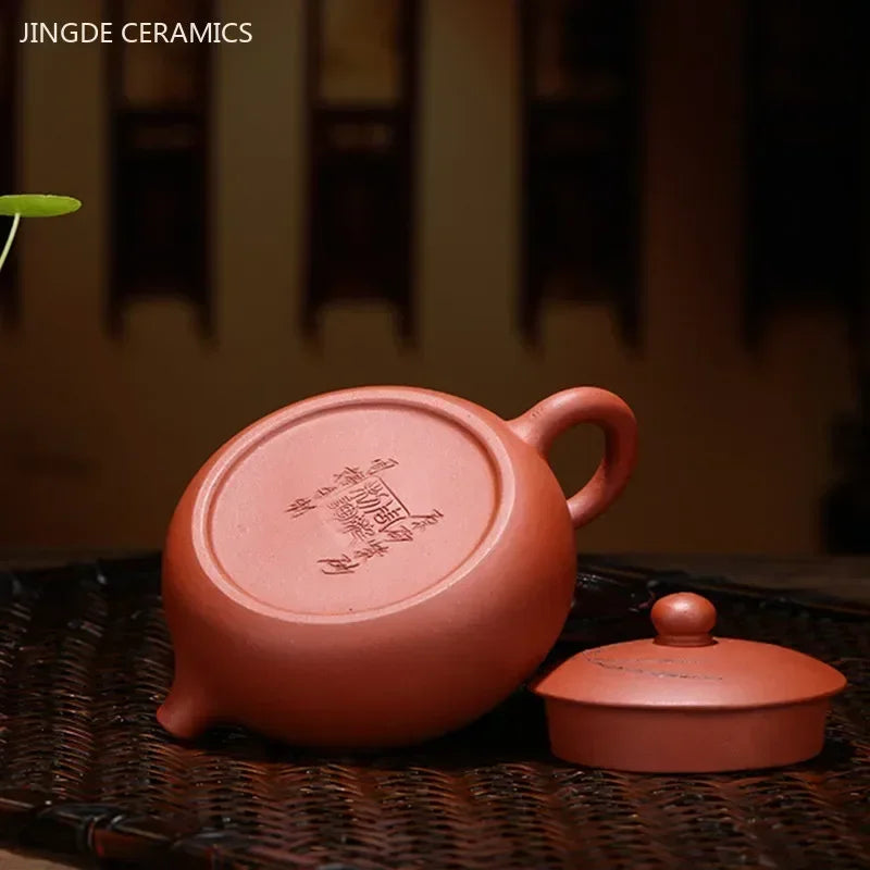 Cravinc 150ml Xishi Purple Clay Teapot Handmade Teaware Tea Ceremony Pots