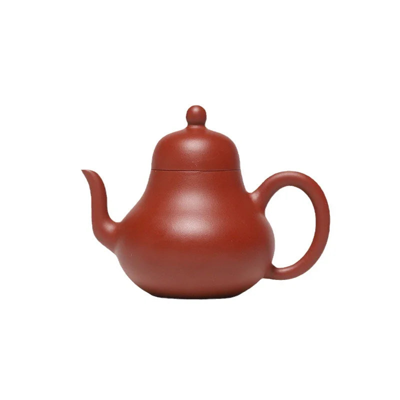 Cravinc 160ml Purple Clay Teapot Handmade with Filter Infuser